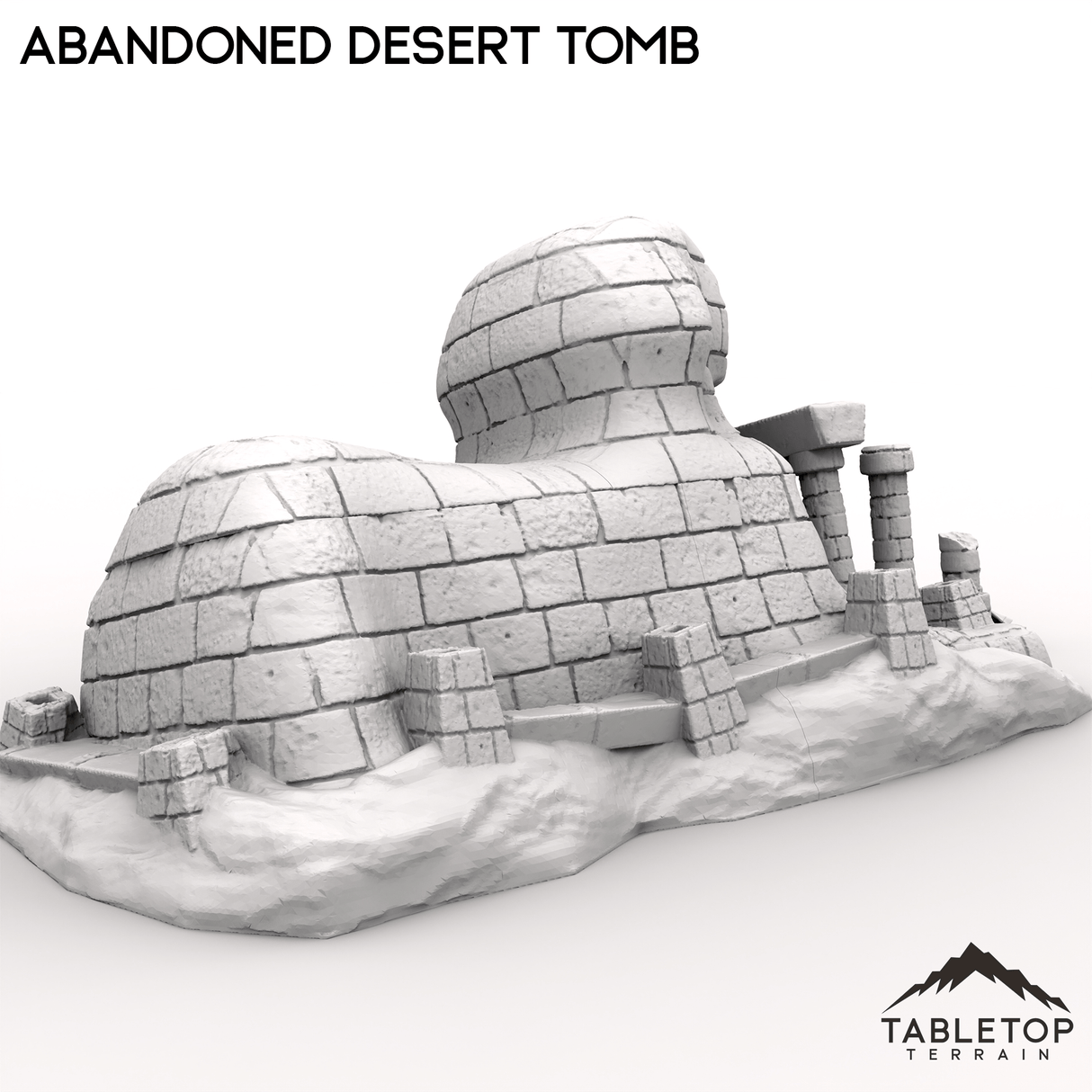 Tabletop Terrain Terrain Abandoned Desert Tomb