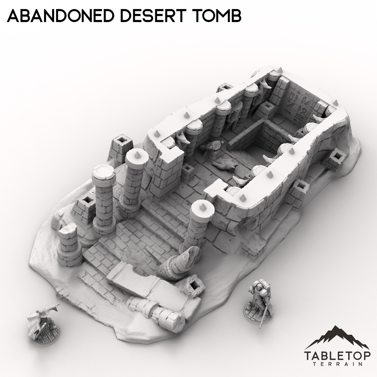 Tabletop Terrain Terrain Abandoned Desert Tomb