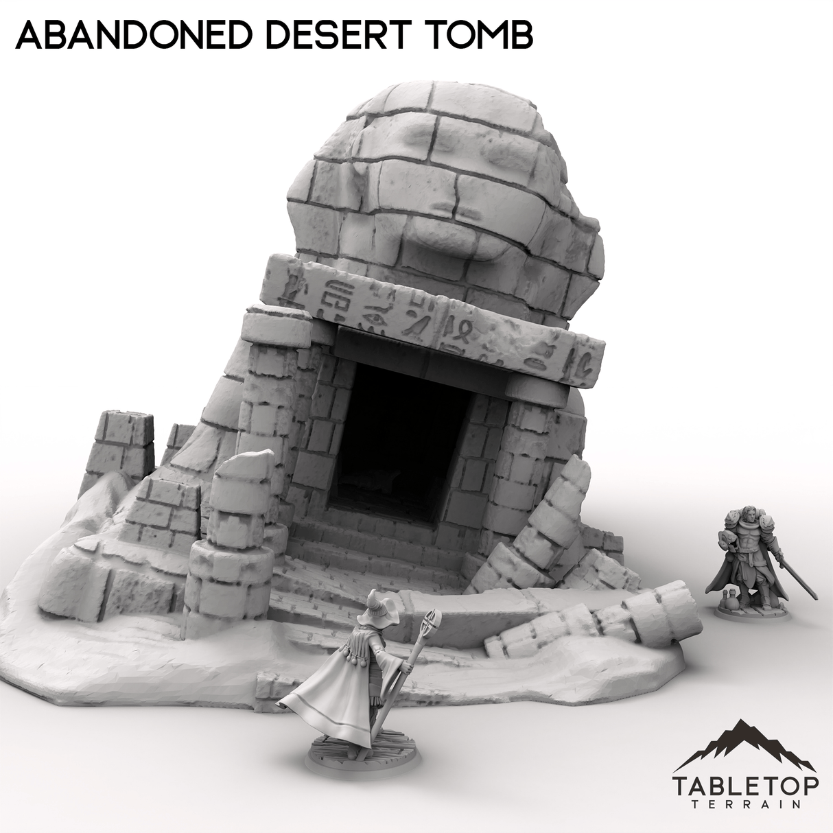Tabletop Terrain Terrain Abandoned Desert Tomb