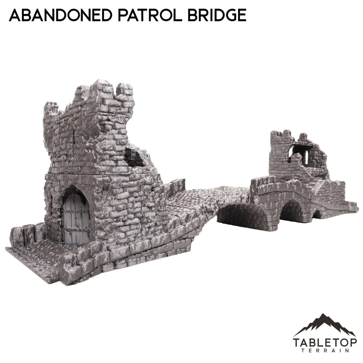 Tabletop Terrain Terrain Abandoned Patrol Bridge