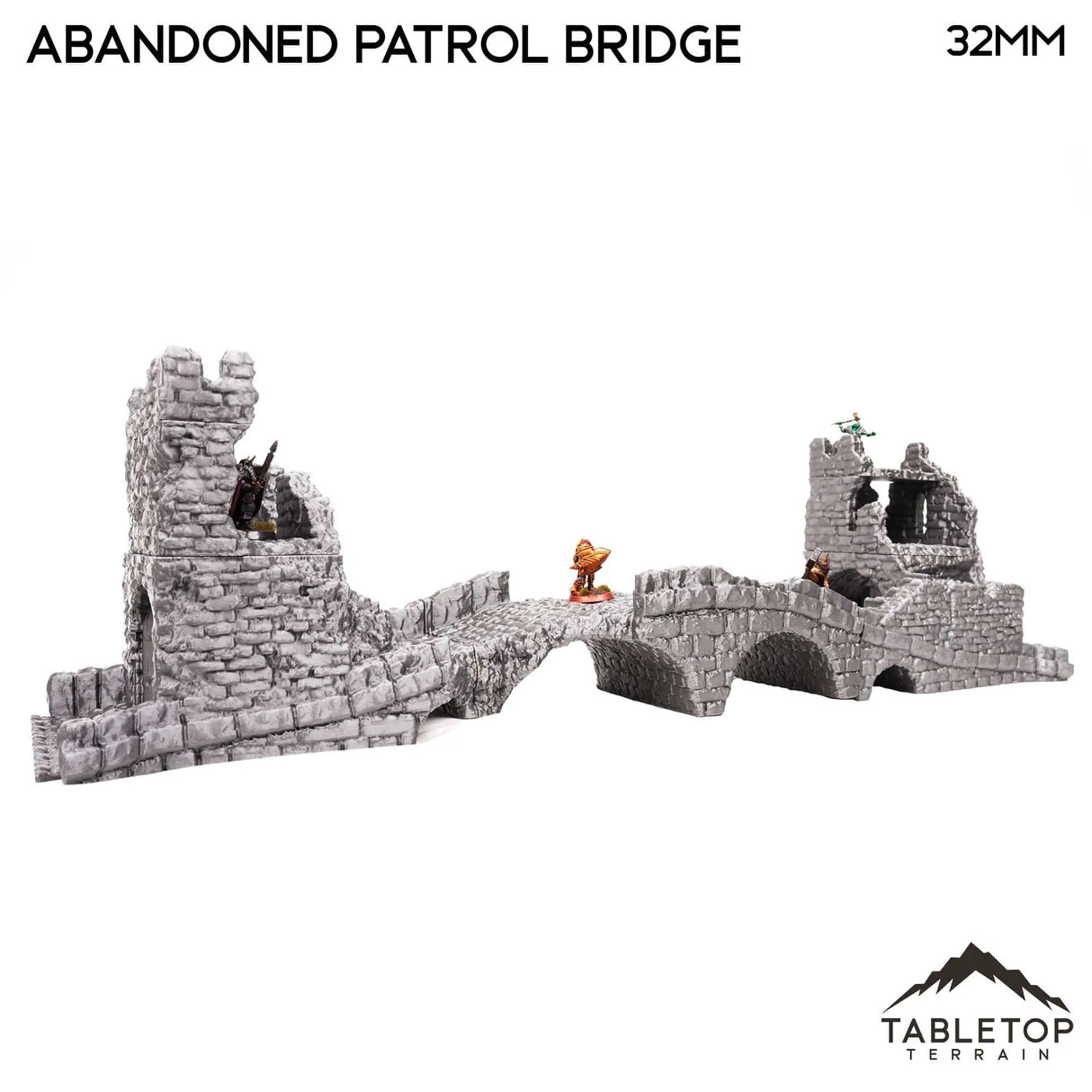 Tabletop Terrain Terrain Abandoned Patrol Bridge