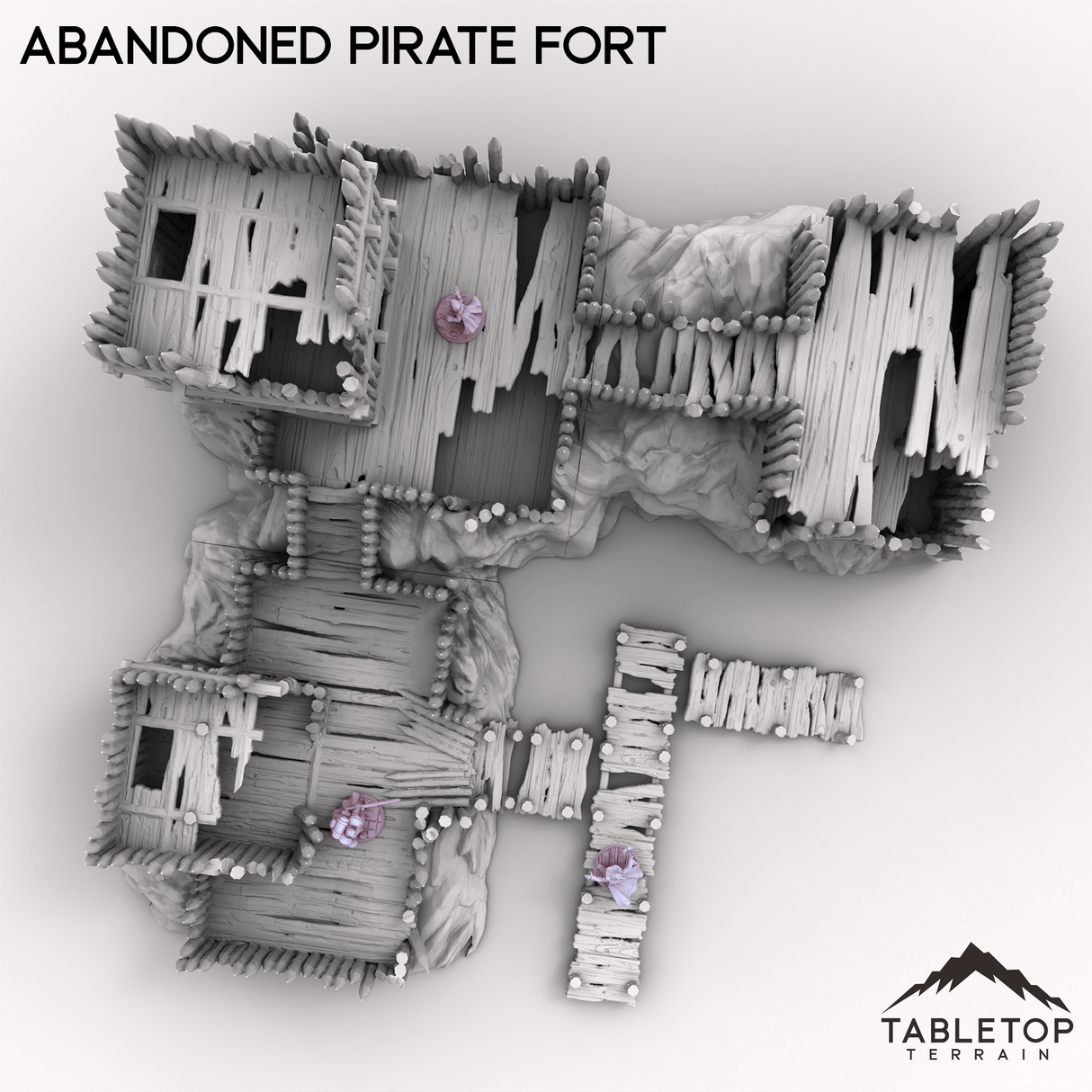 Tabletop Terrain Terrain Abandoned Pirate Fort