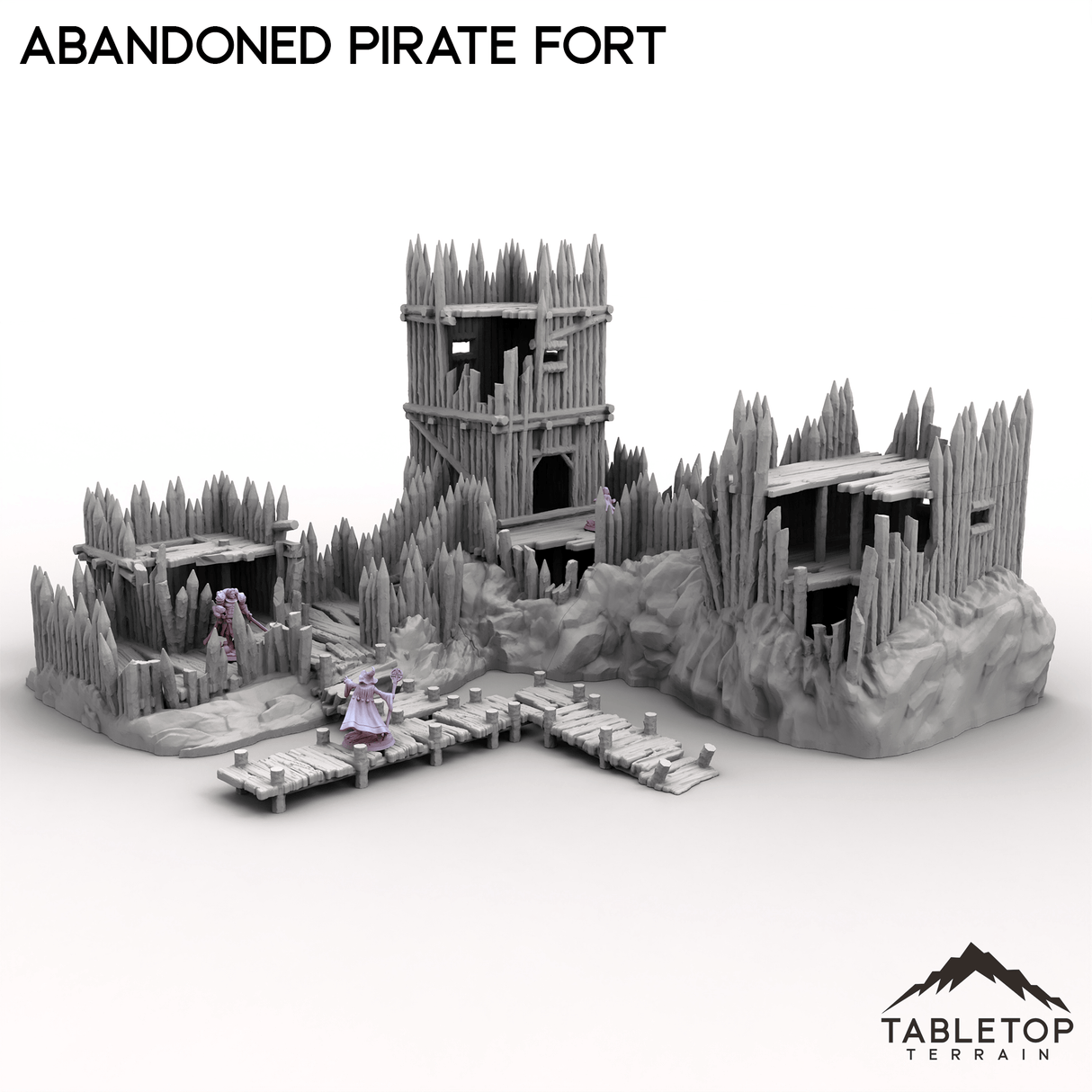 Tabletop Terrain Terrain Abandoned Pirate Fort