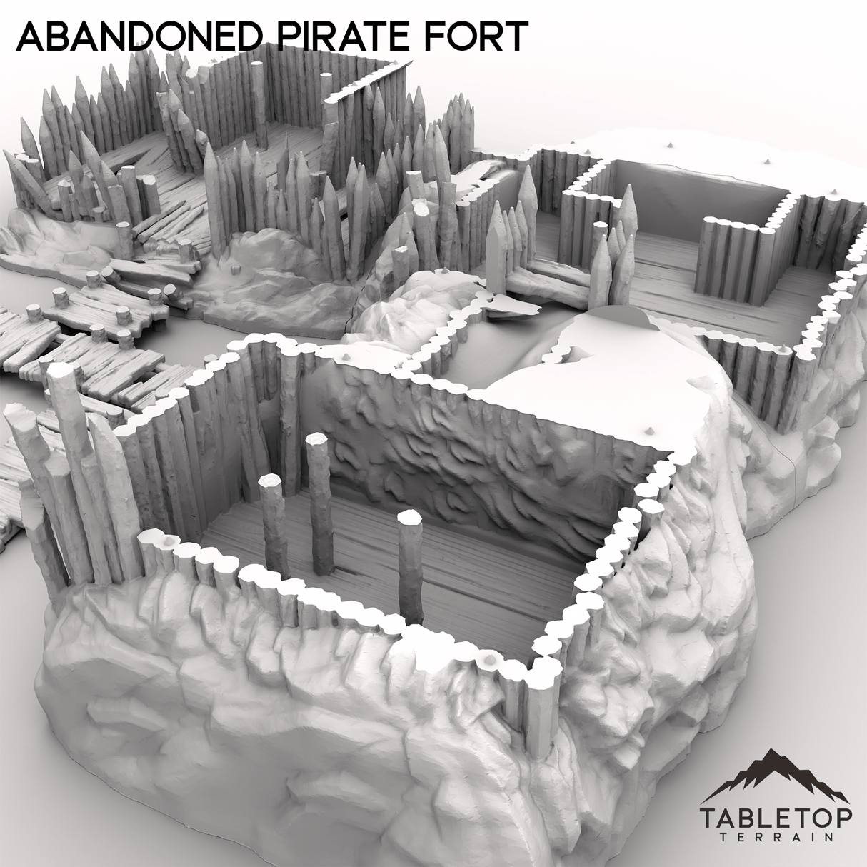 Tabletop Terrain Terrain Abandoned Pirate Fort