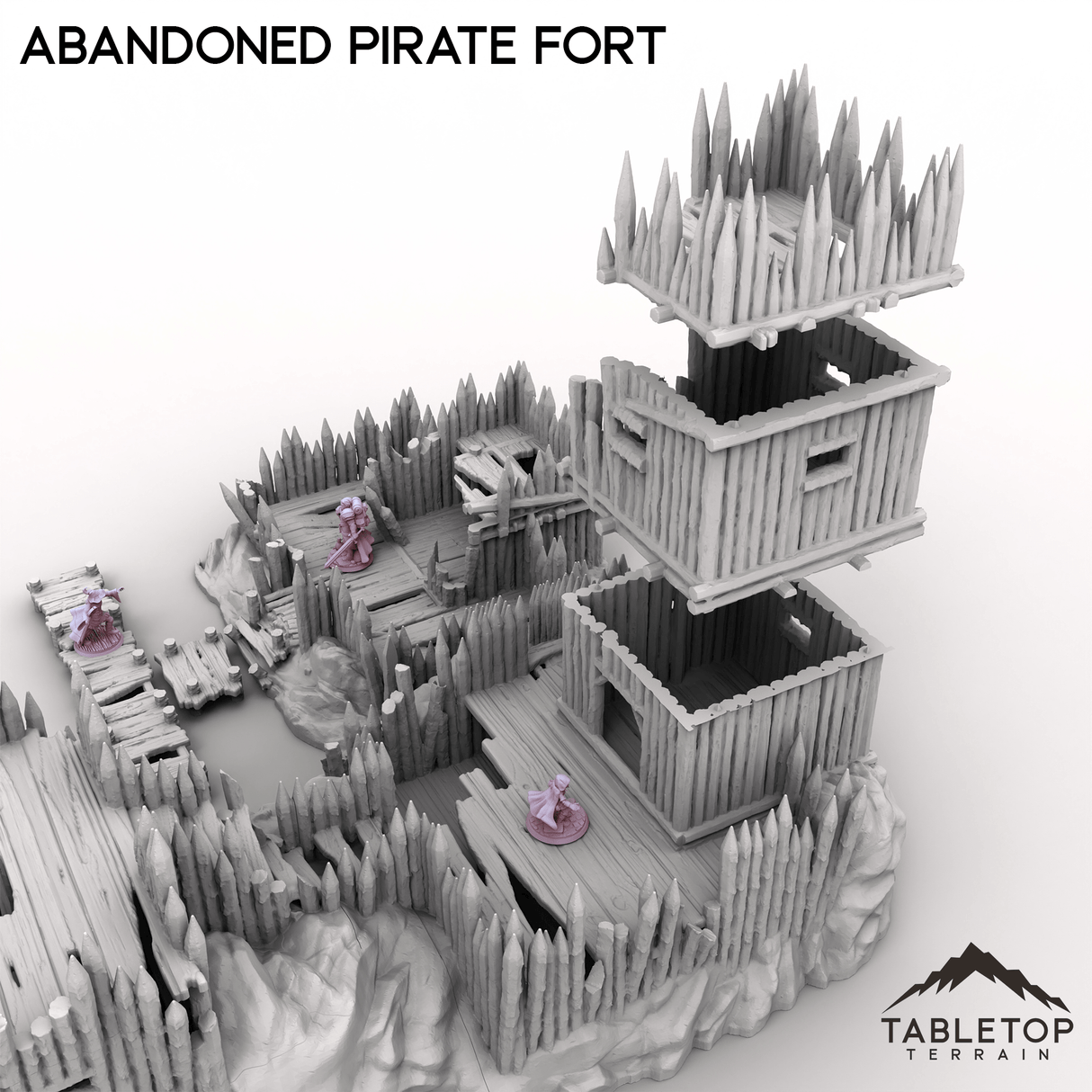 Tabletop Terrain Terrain Abandoned Pirate Fort