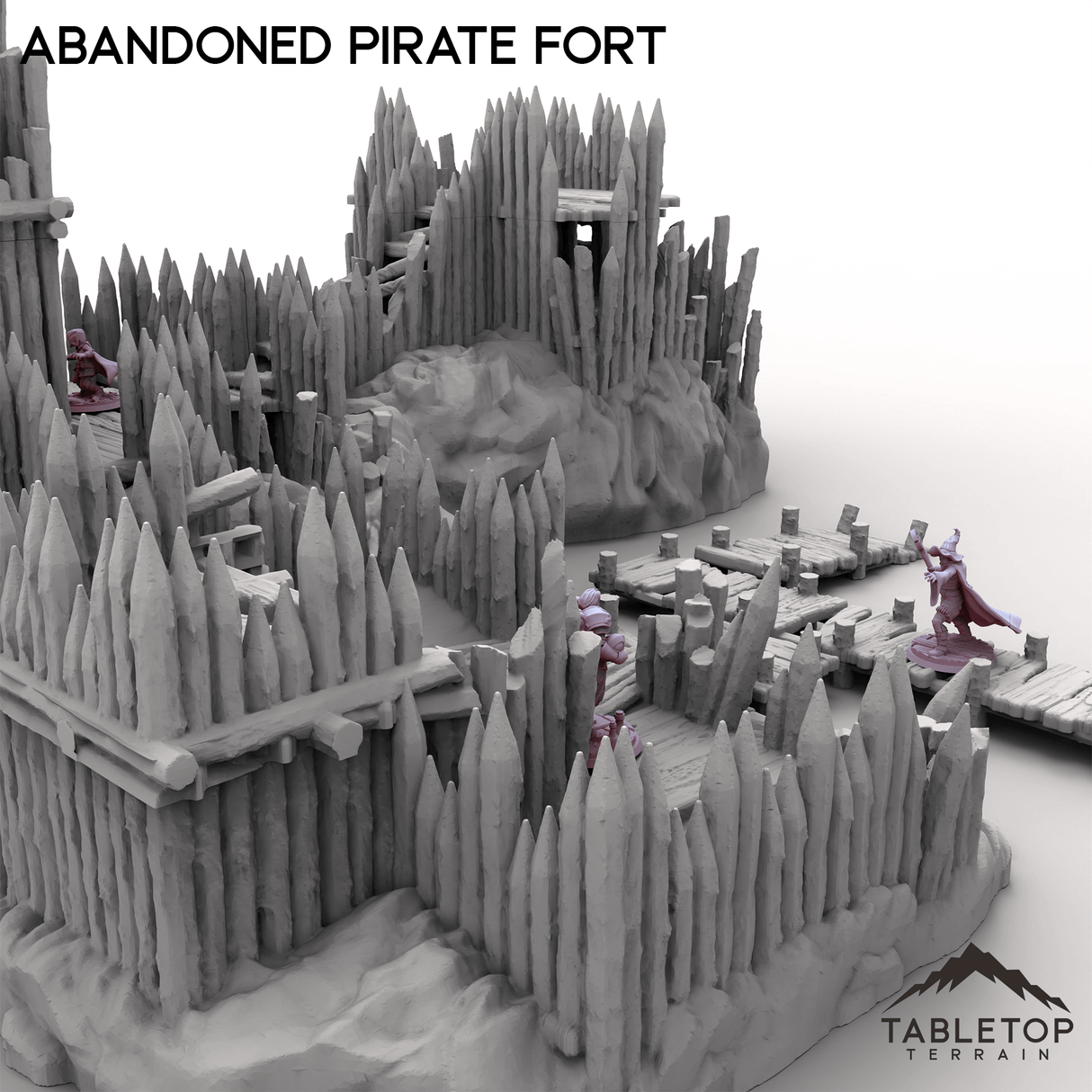 Tabletop Terrain Terrain Abandoned Pirate Fort