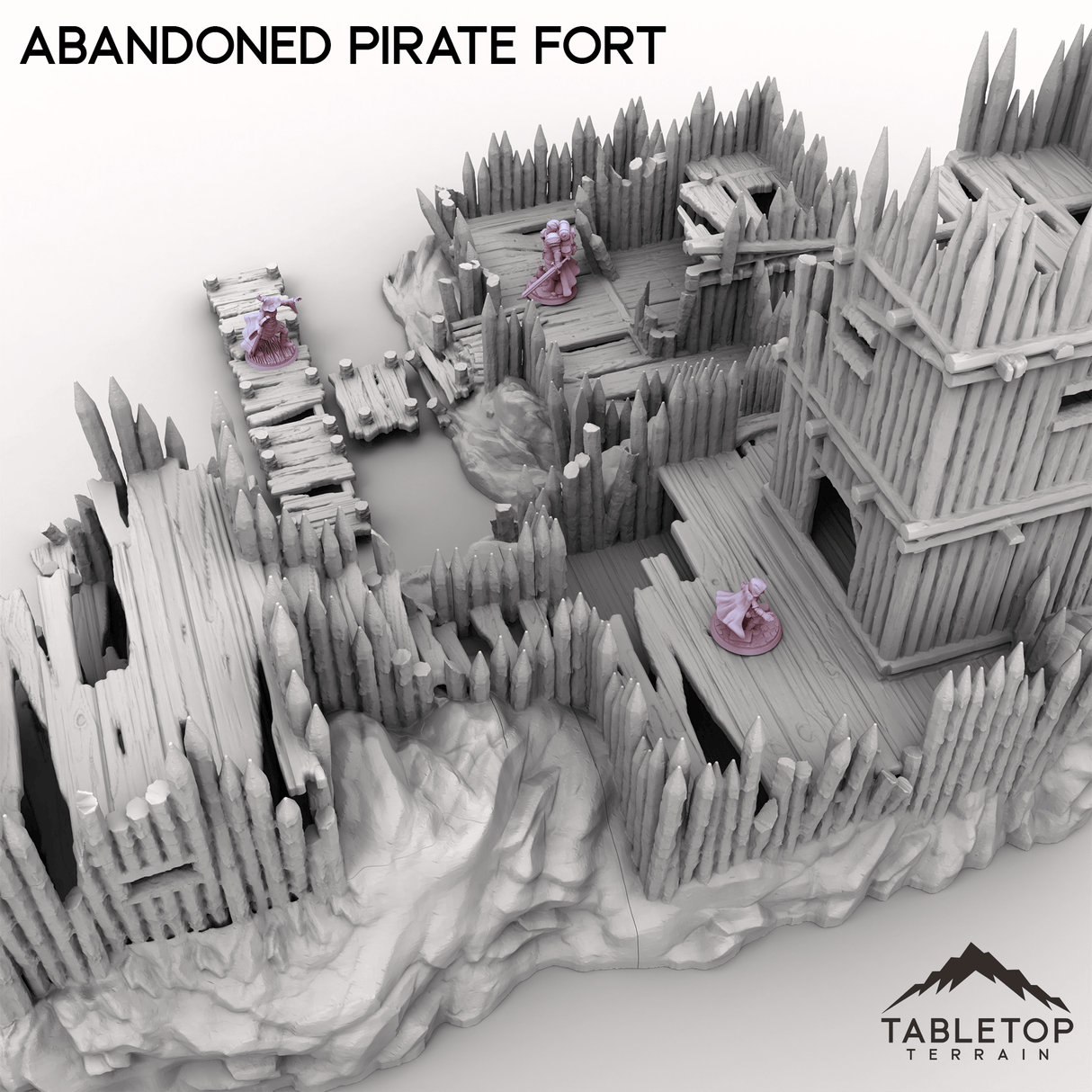 Tabletop Terrain Terrain Abandoned Pirate Fort