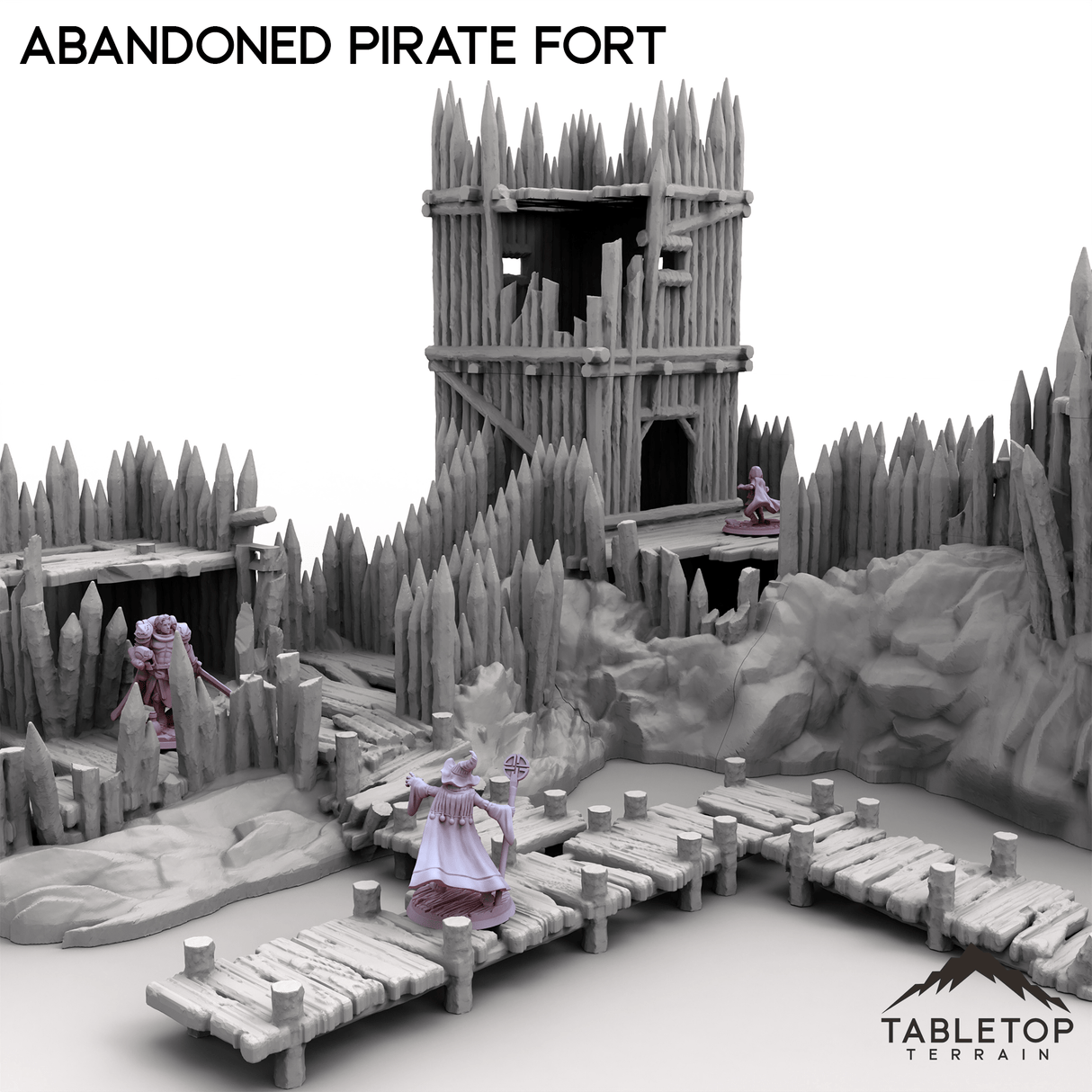 Tabletop Terrain Terrain Abandoned Pirate Fort