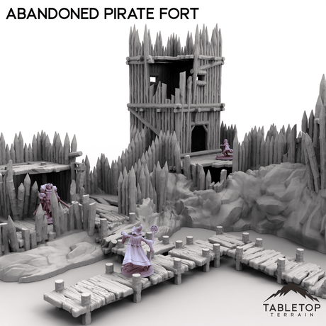 Tabletop Terrain Terrain Abandoned Pirate Fort