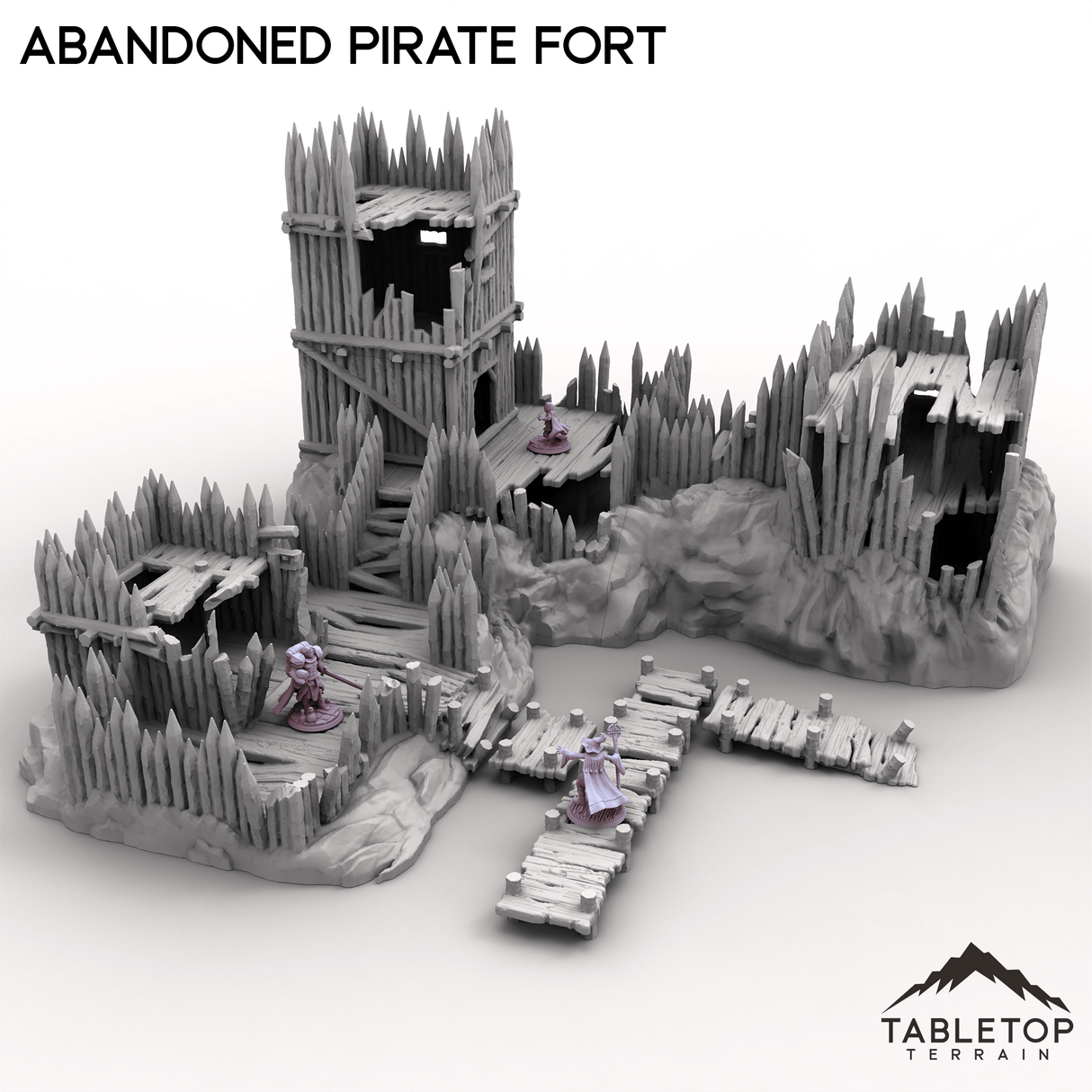 Tabletop Terrain Terrain Abandoned Pirate Fort