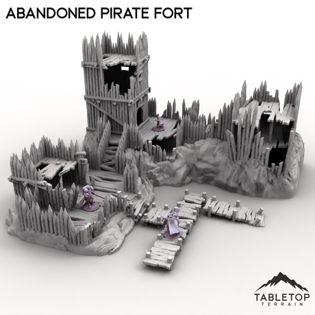 Tabletop Terrain Terrain Abandoned Pirate Fort