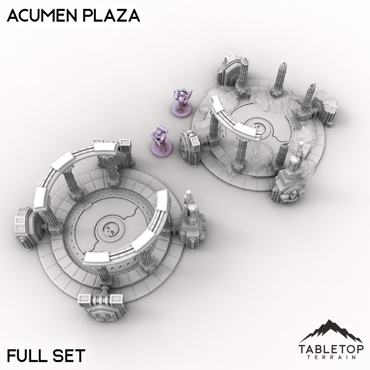 Tabletop Terrain Terrain Acumen Plaza