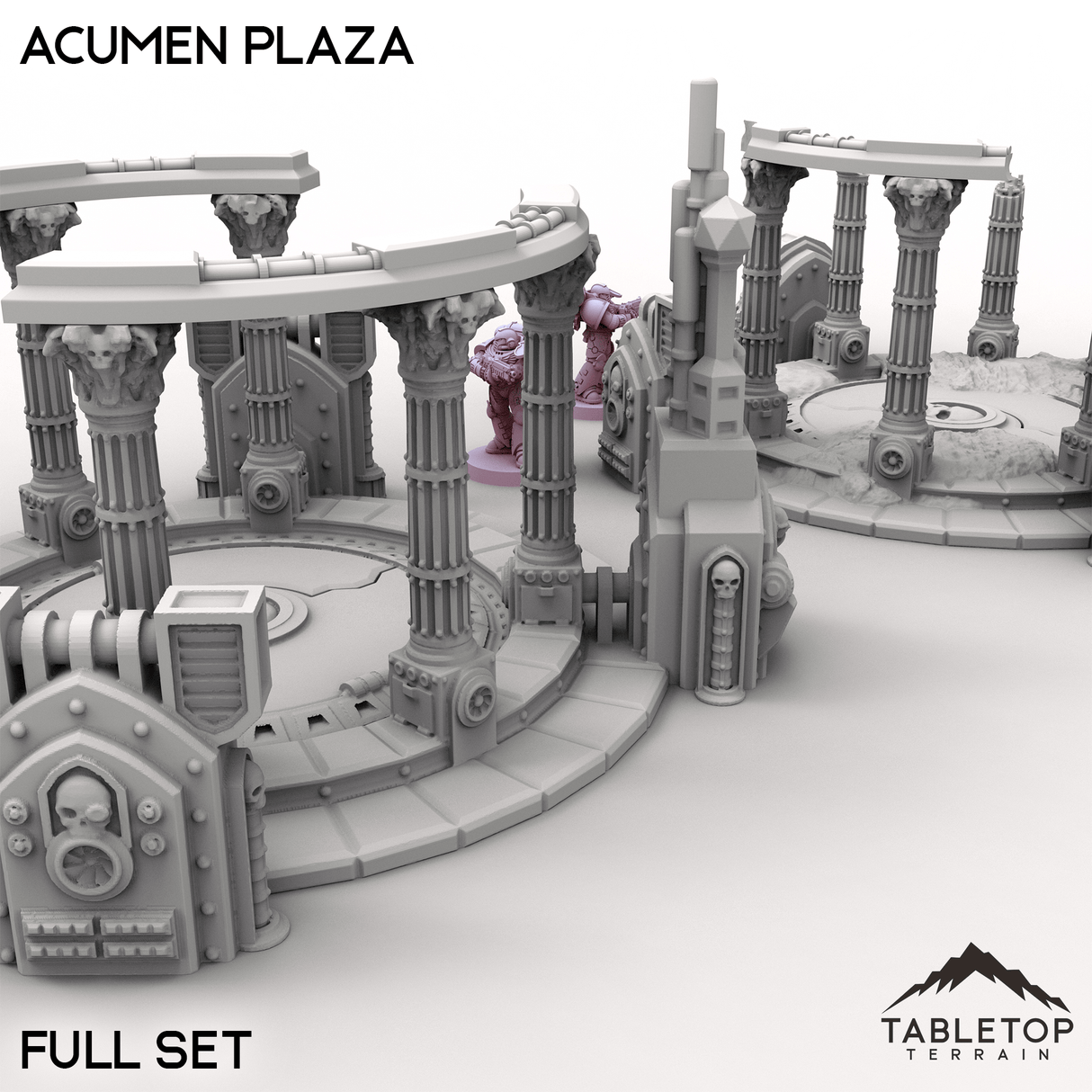 Tabletop Terrain Terrain Acumen Plaza