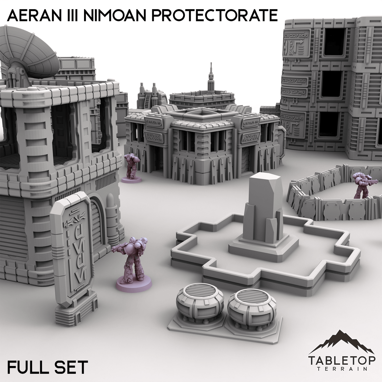 Tabletop Terrain Terrain Aeran III Nimoan Protectorate