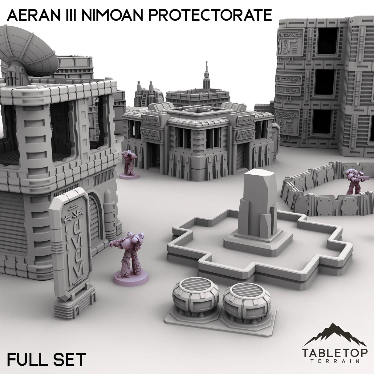 Tabletop Terrain Terrain Aeran III Nimoan Protectorate