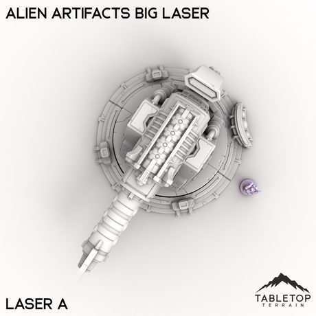 Tabletop Terrain Terrain Alien Artifacts Big Laser