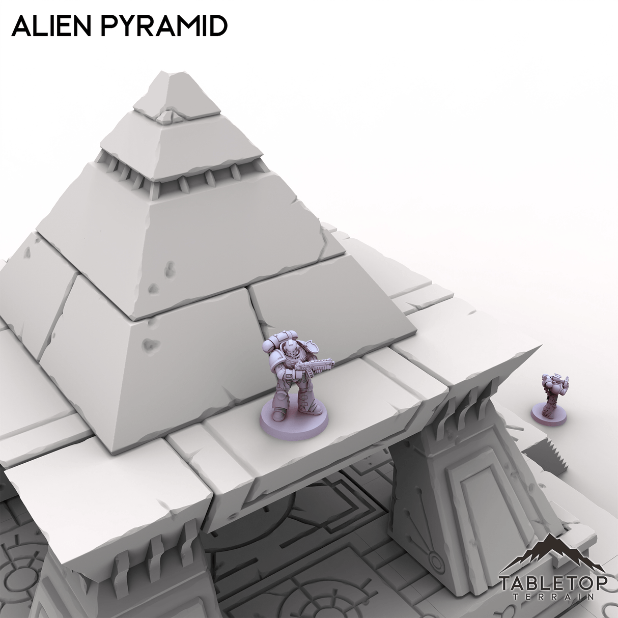 Tabletop Terrain Terrain Alien Pyramid