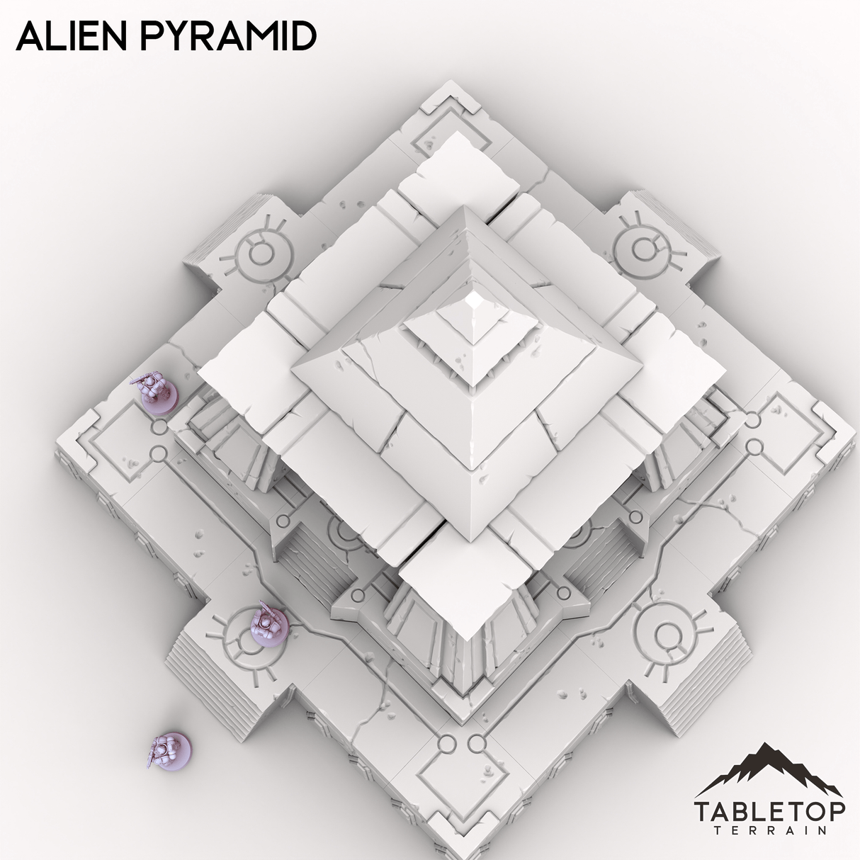 Tabletop Terrain Terrain Alien Pyramid