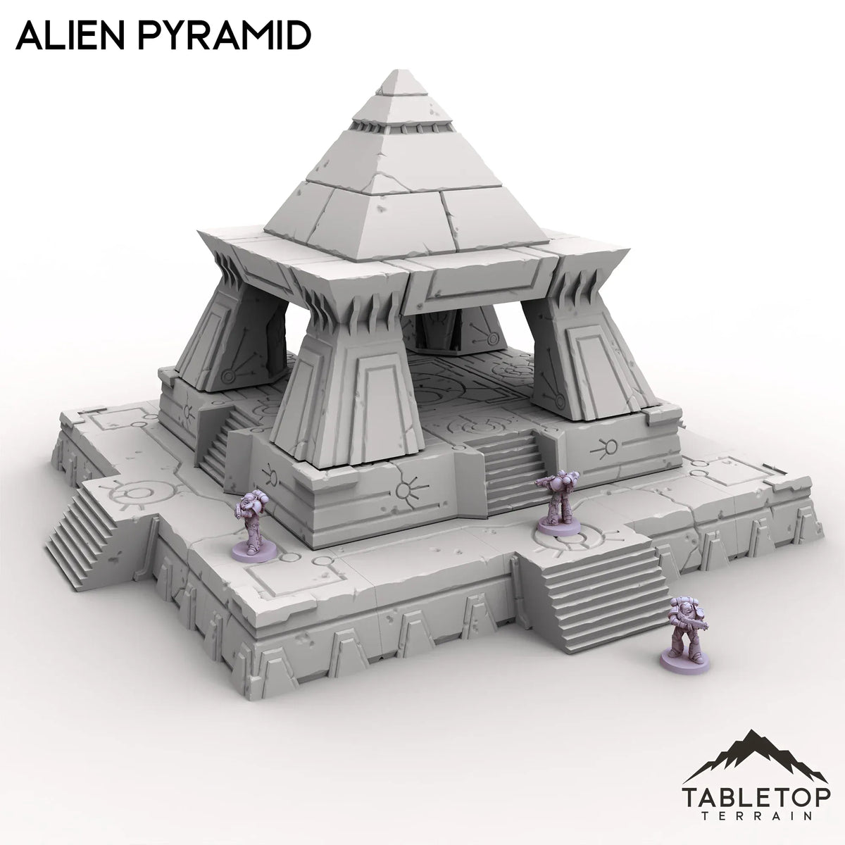 Alien Pyramid – Tabletop Terrain