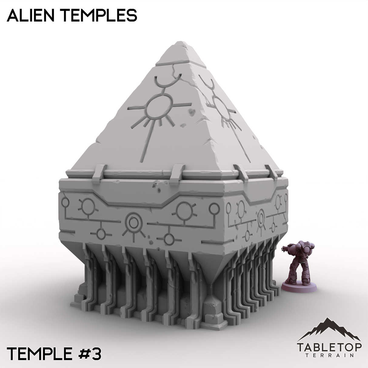 Tabletop Terrain Terrain Alien Temples