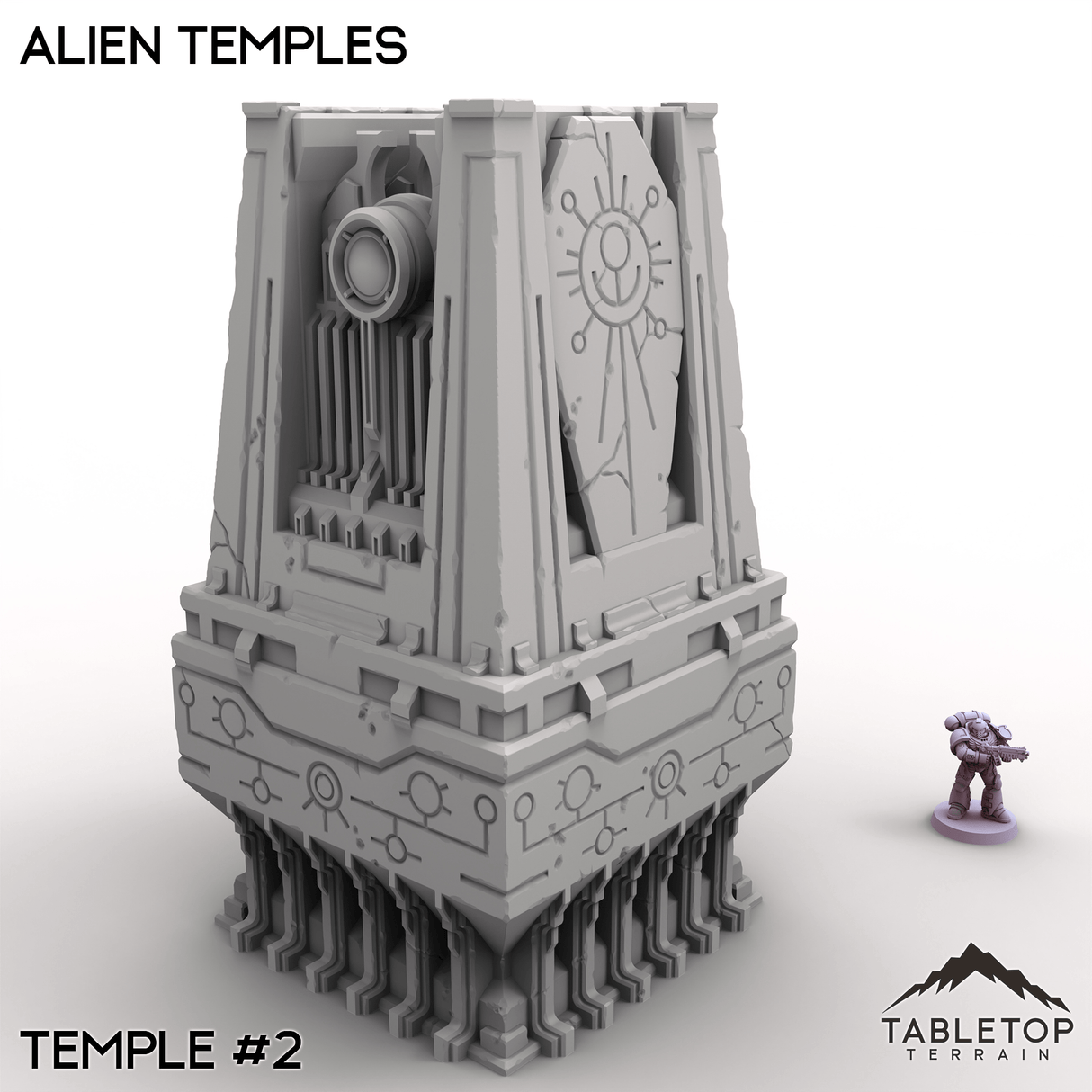 Tabletop Terrain Terrain Alien Temples