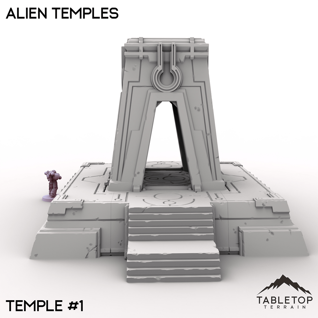 Tabletop Terrain Terrain Alien Temples