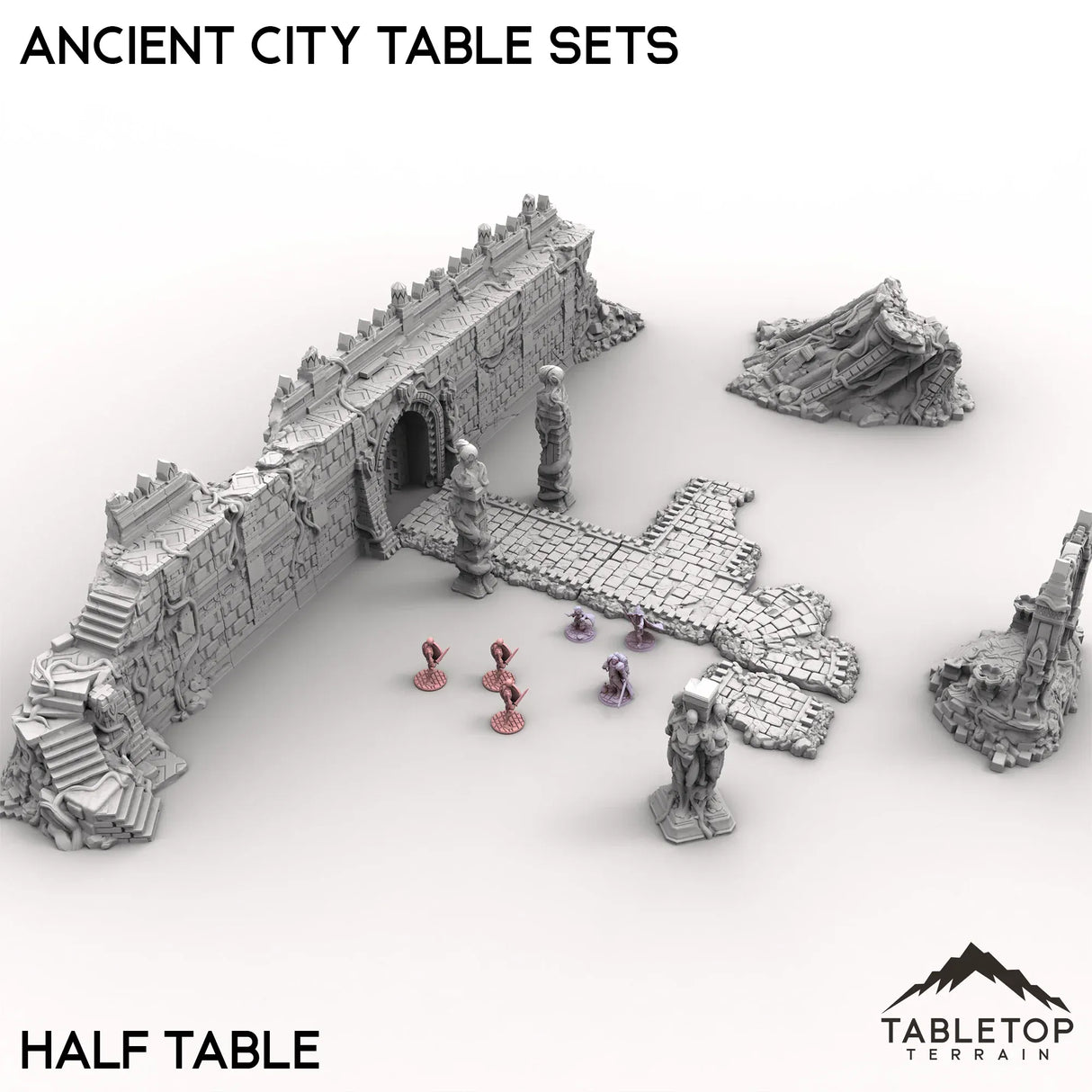 Tabletop Terrain Terrain Ancient City Table Sets