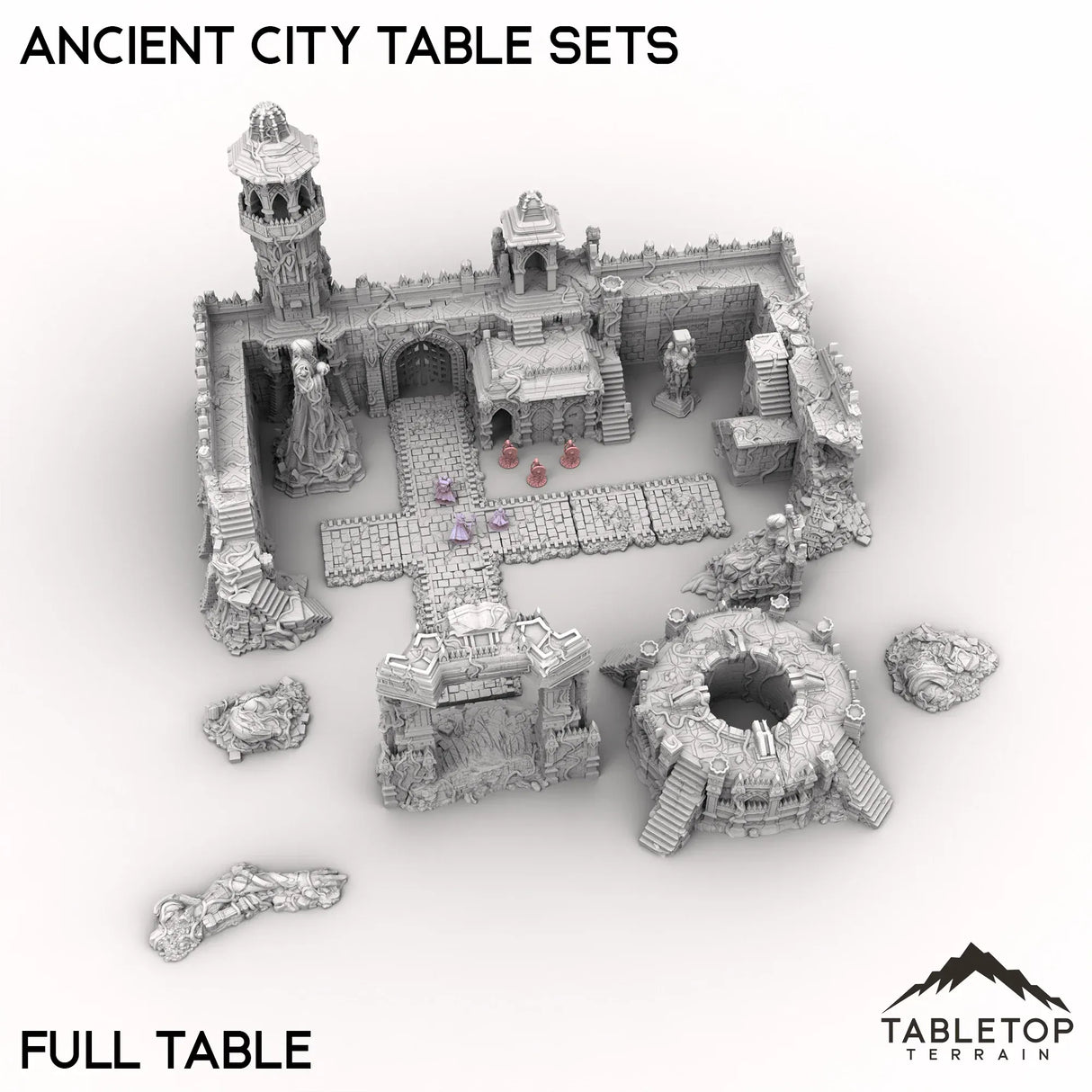 Tabletop Terrain Terrain Ancient City Table Sets