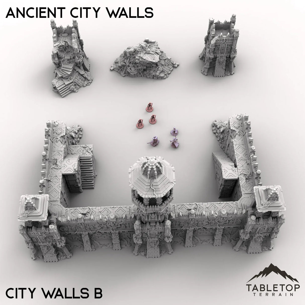 Tabletop Terrain Terrain Ancient City Walls