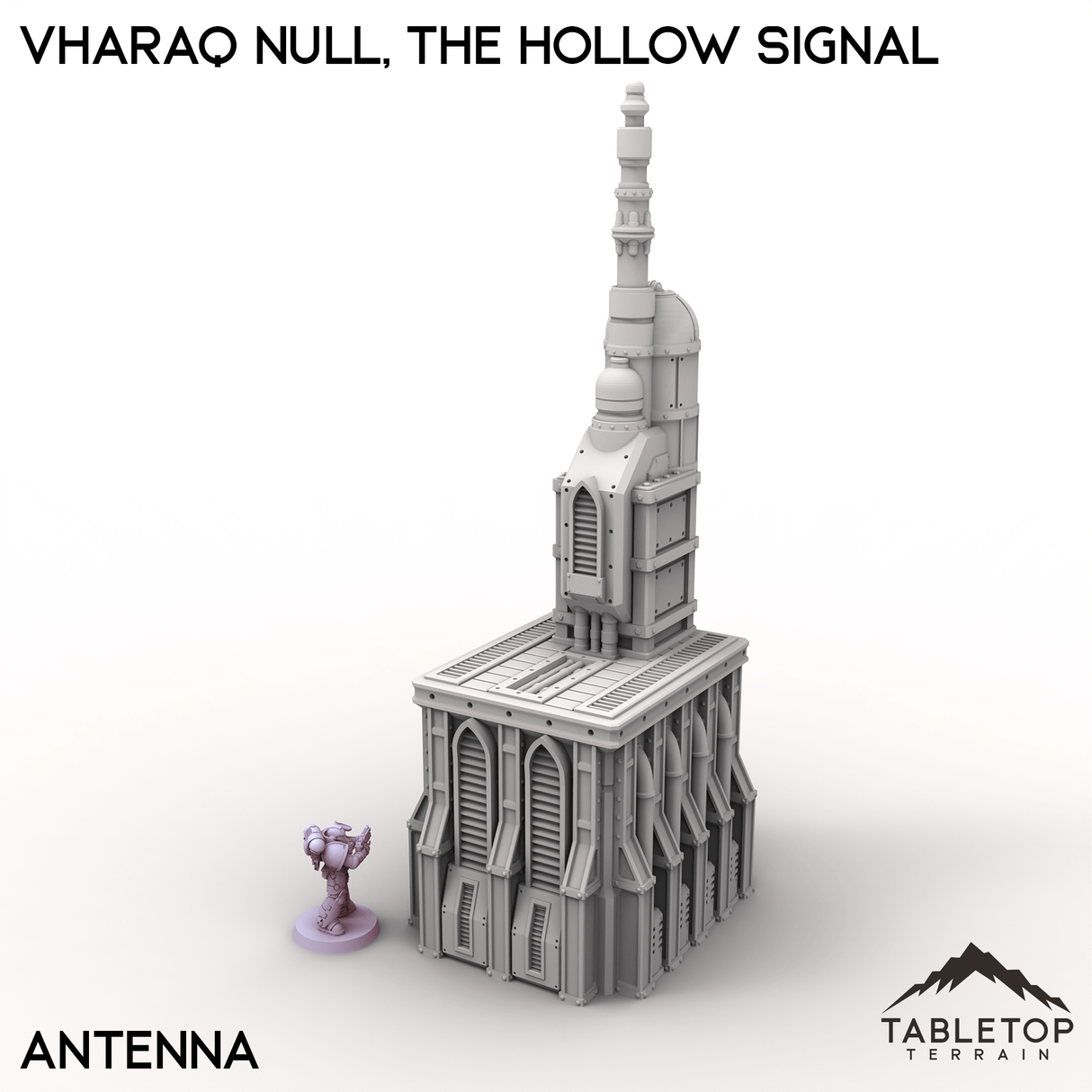 Tabletop Terrain Terrain Antenna / 28/32mm Vharaq Null, The Hollow Signal