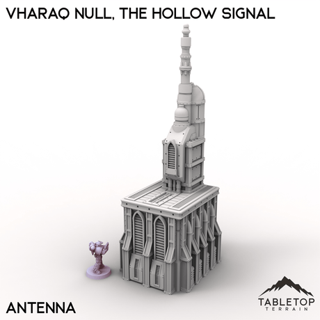 Tabletop Terrain Terrain Antenna / 28/32mm Vharaq Null, The Hollow Signal