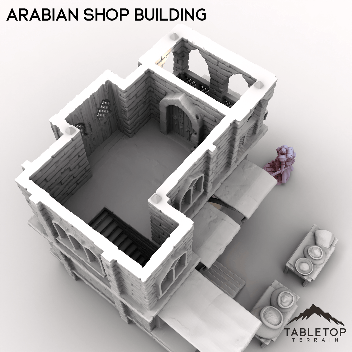 Tabletop Terrain Terrain Arabian Shop Building