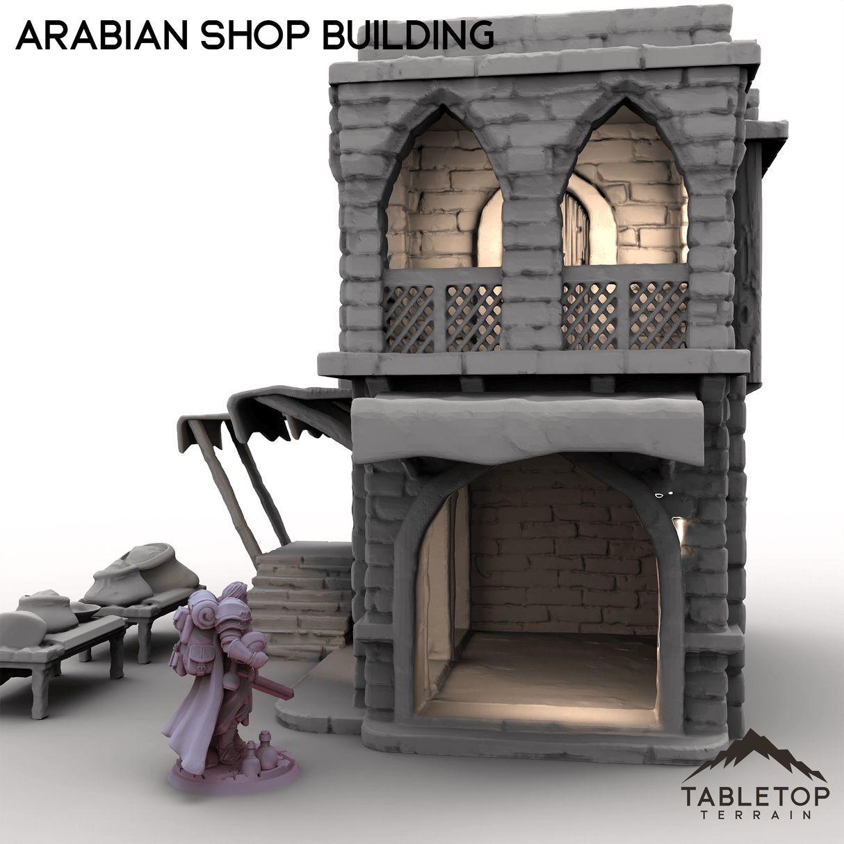 Tabletop Terrain Terrain Arabian Shop Building