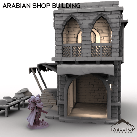 Tabletop Terrain Terrain Arabian Shop Building
