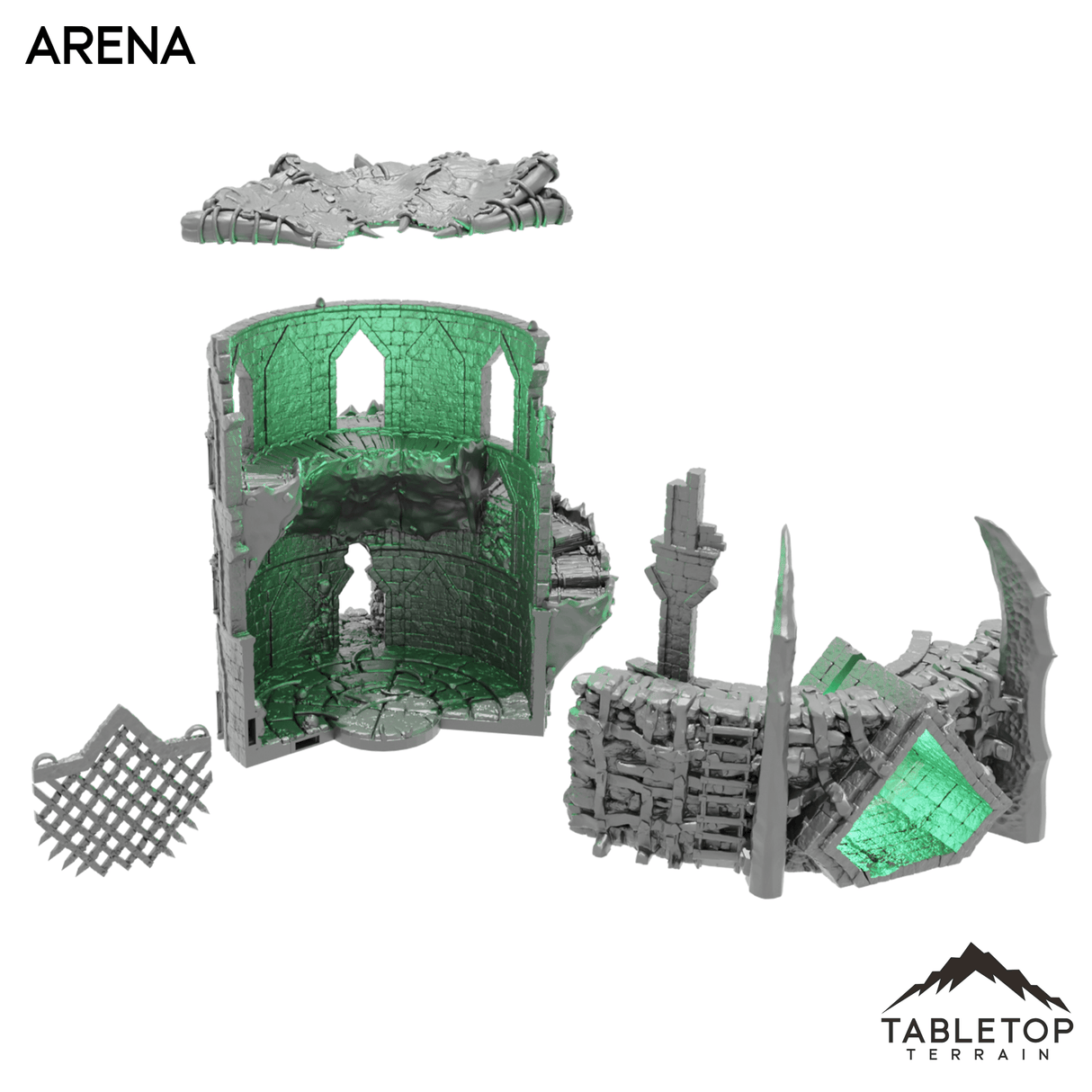 Tabletop Terrain Terrain Arena - Kingdom of Azragor