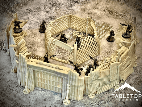 Tabletop Terrain Terrain Ashpocalypse Scaff Compound