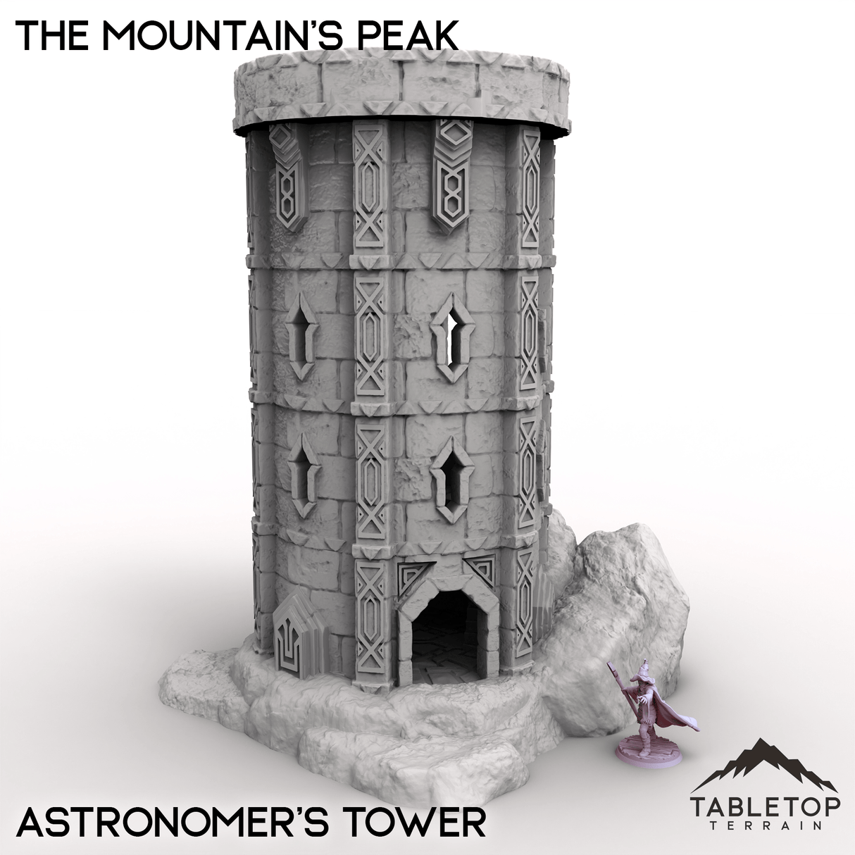 Tabletop Terrain Terrain Astronomer's Tower / 32mm The Mountain's Peak