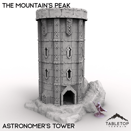 Tabletop Terrain Terrain Astronomer's Tower / 32mm The Mountain's Peak