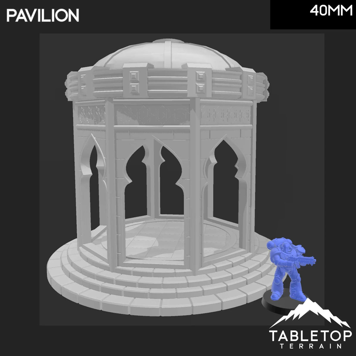 Tabletop Terrain Terrain Atreus Settlement Pavilion - Star Wars Legion Shatterpoint Terrain