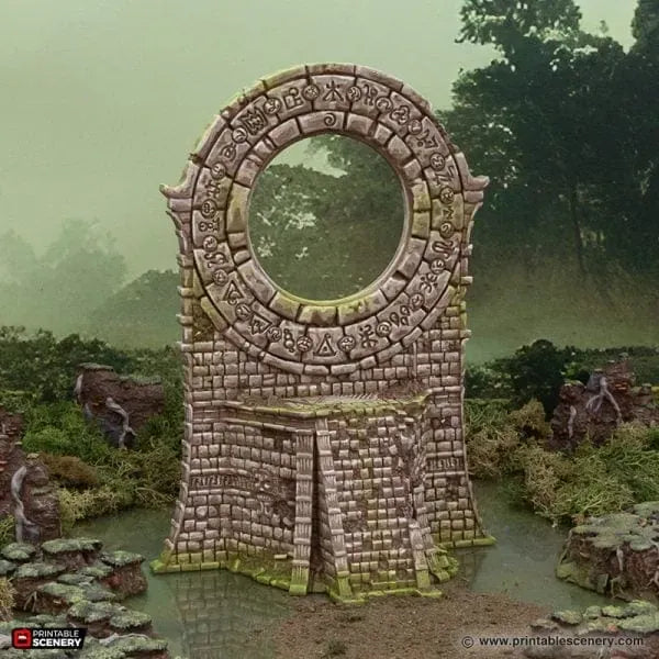 Tabletop Terrain Terrain Bamboo Portal - The Gloaming Swamp