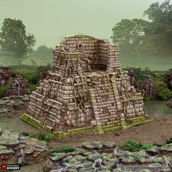 Tabletop Terrain Terrain Bamboo Throne - The Gloaming Swamp