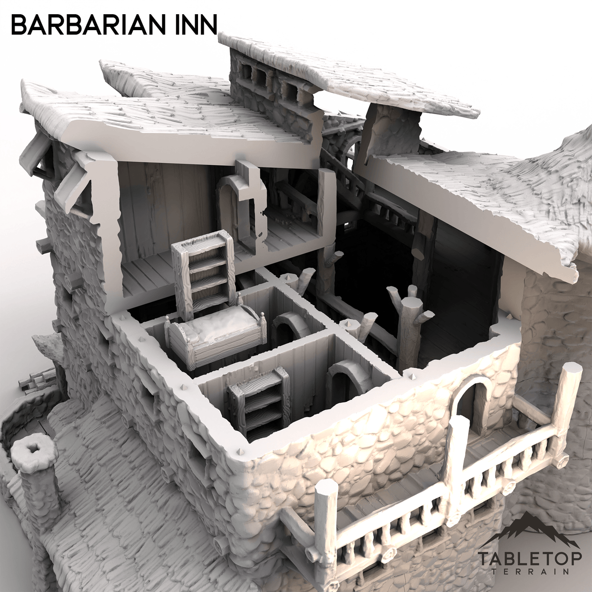Tabletop Terrain Terrain Barbarian Inn