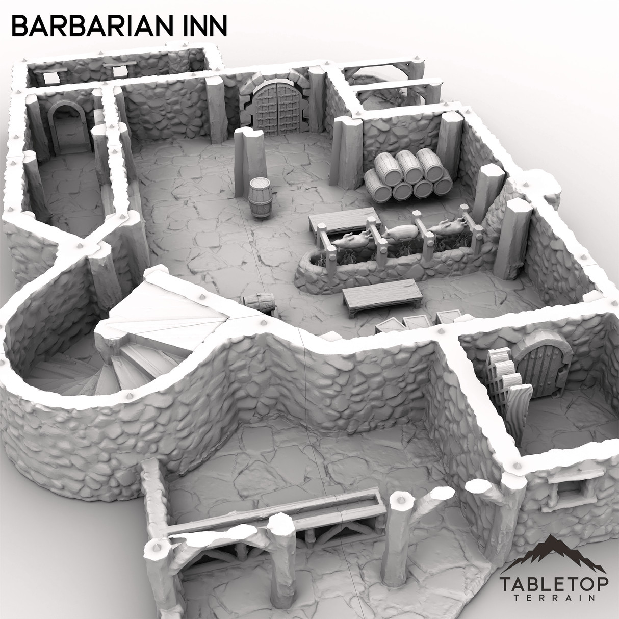 Tabletop Terrain Terrain Barbarian Inn