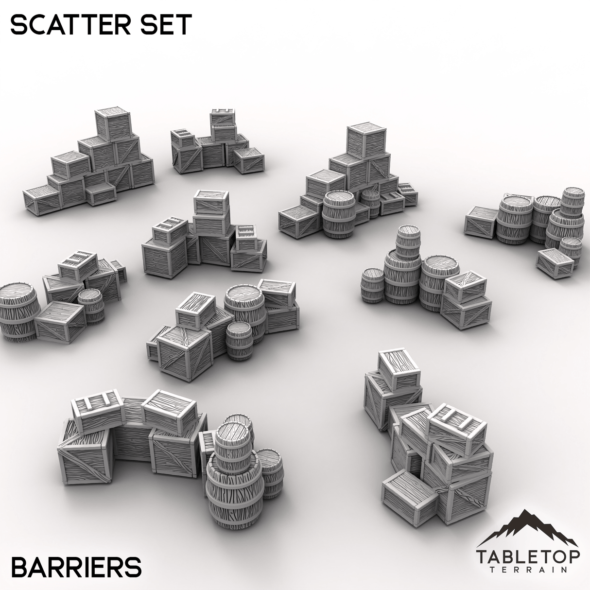 Tabletop Terrain Terrain Barriers / 32mm Dreadwood Scatter