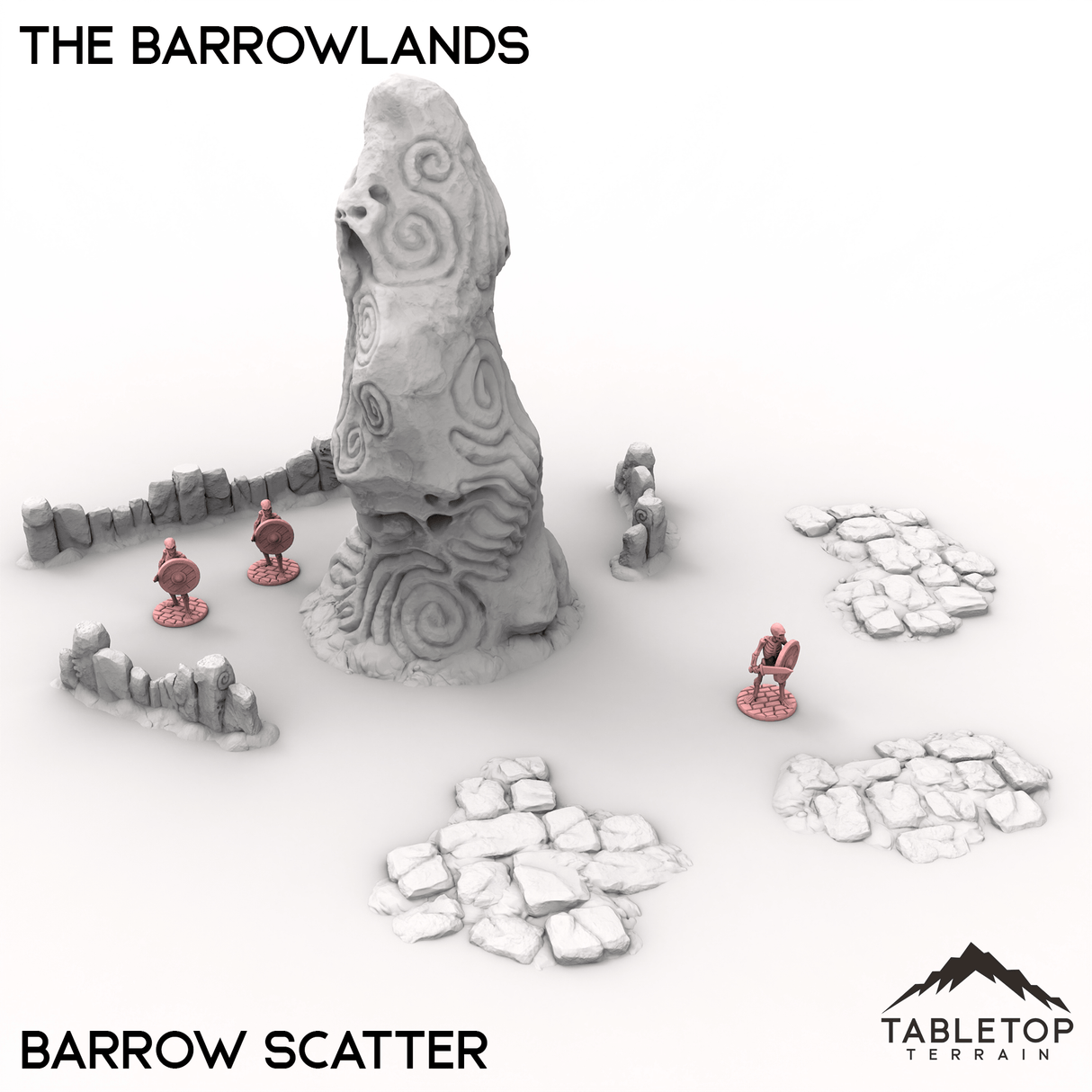 Tabletop Terrain Terrain Barrows Scatter / 32mm The Barrowlands