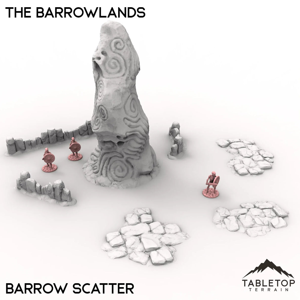 Tabletop Terrain Terrain Barrows Scatter / 32mm The Barrowlands