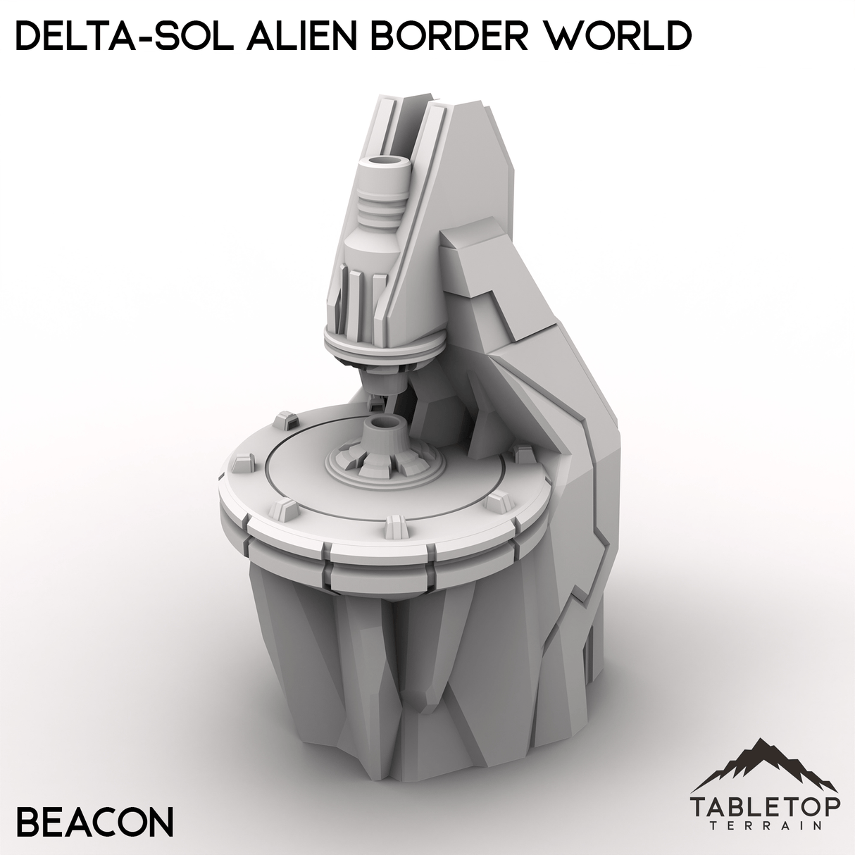 Tabletop Terrain Terrain Beacon / 28/32mm Delta-sol Alien Border World