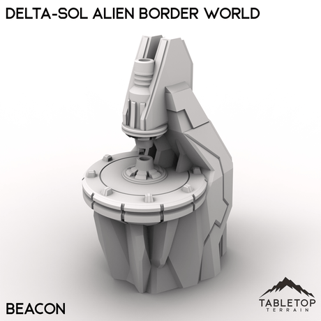 Tabletop Terrain Terrain Beacon / 28/32mm Delta-sol Alien Border World