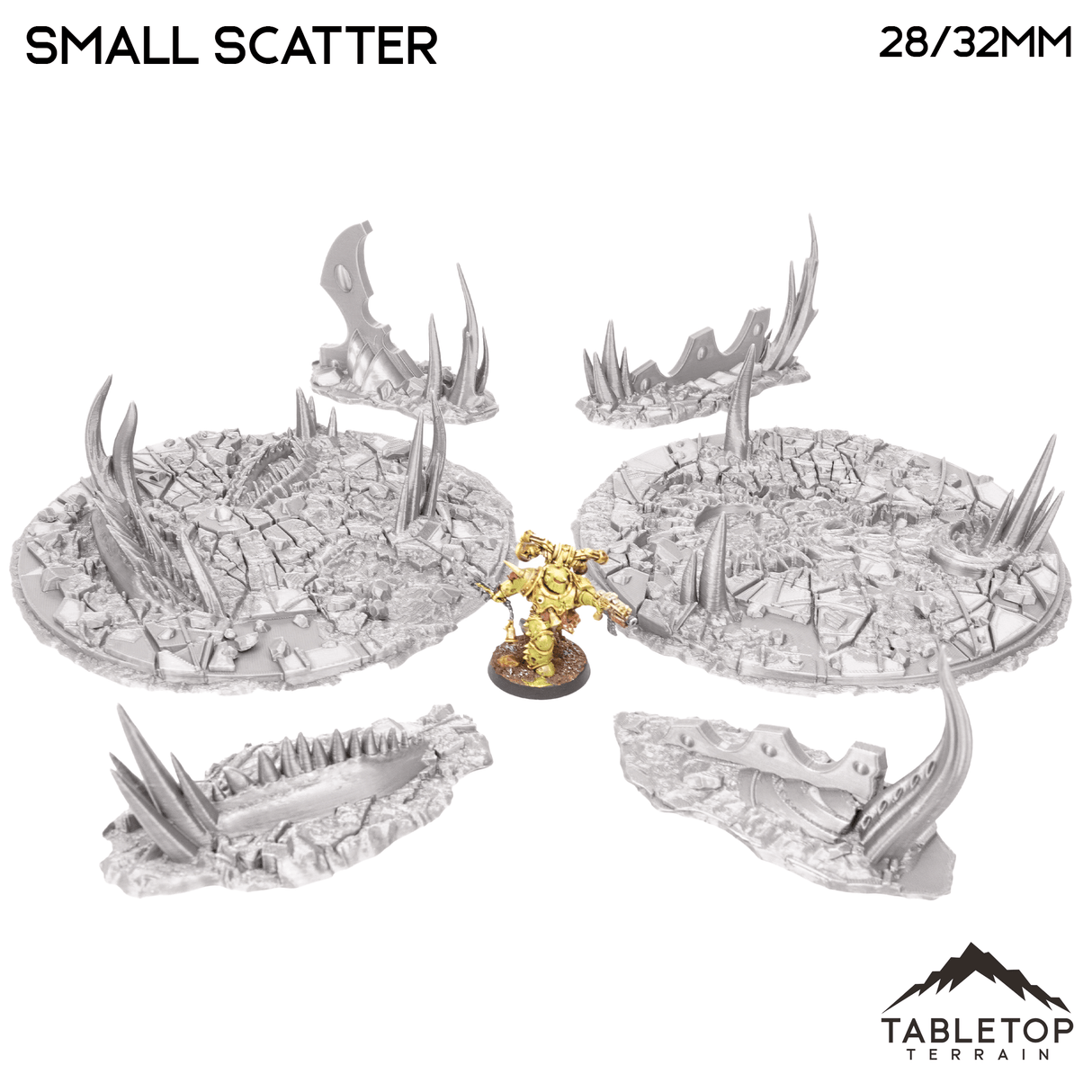 Tabletop Terrain Terrain Belkartam, Corrupted Ancient World