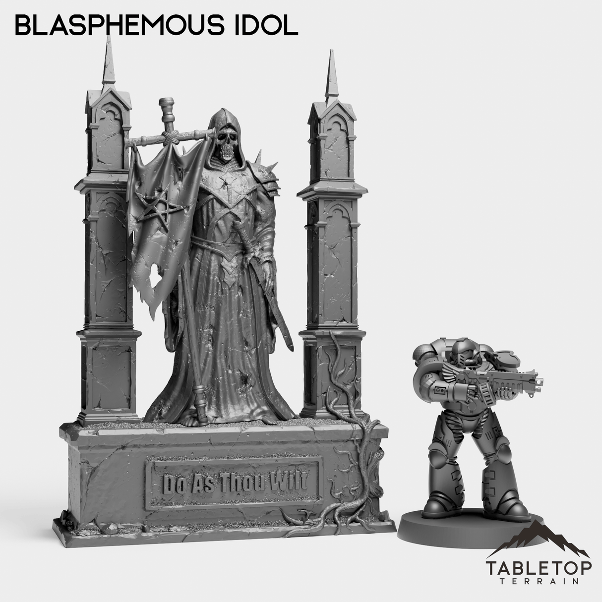Tabletop Terrain Terrain Blasphemous Idol